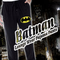 DC Comics Men's Batman Pajama Pants Bat Symbol Loungewear Sleep Pants (Large)