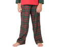 A Christmas Story Boys Ralphie Glasses Triple Dog Dare You Christmas Holiday Plaid Pajama Set, Green, 8