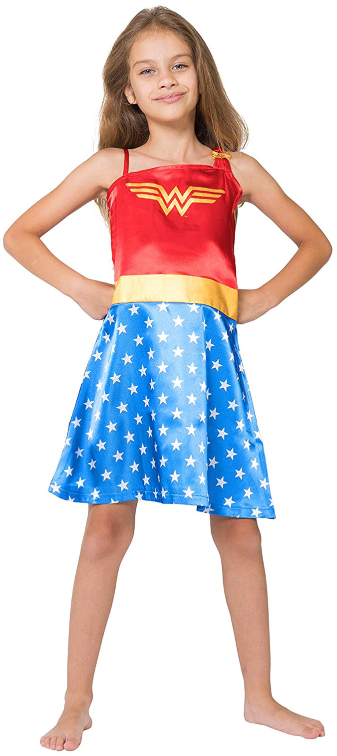 DC Comics Little Girls Wonder Woman Costume Pajama Nightgown