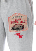 Friday The 13th Men's Welcome To Camp Crystal Lake Loungewear Sleep Bottoms Pajama Pants