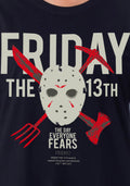 Friday The 13th Womens' Jason Mask Nightgown Sleep Pajama Dress