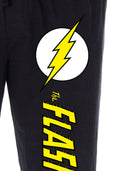 DC Comics Men's The Flash Vintage Superhero Logo Loungewear Pajama Pants