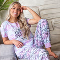 Friends TV Show Logo Womens' Rather Be Watching Sleep Jogger Pajama Set