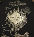 Intimo Big Girls' Harry Potter Marauders Map Raglan Nightgown (10/12)