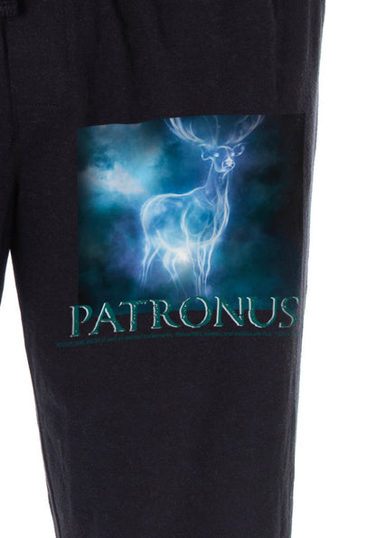 Harry Potter Pajama Pants Men's Expecto Patronum Stag Patronus Loungewear Sleep Pants