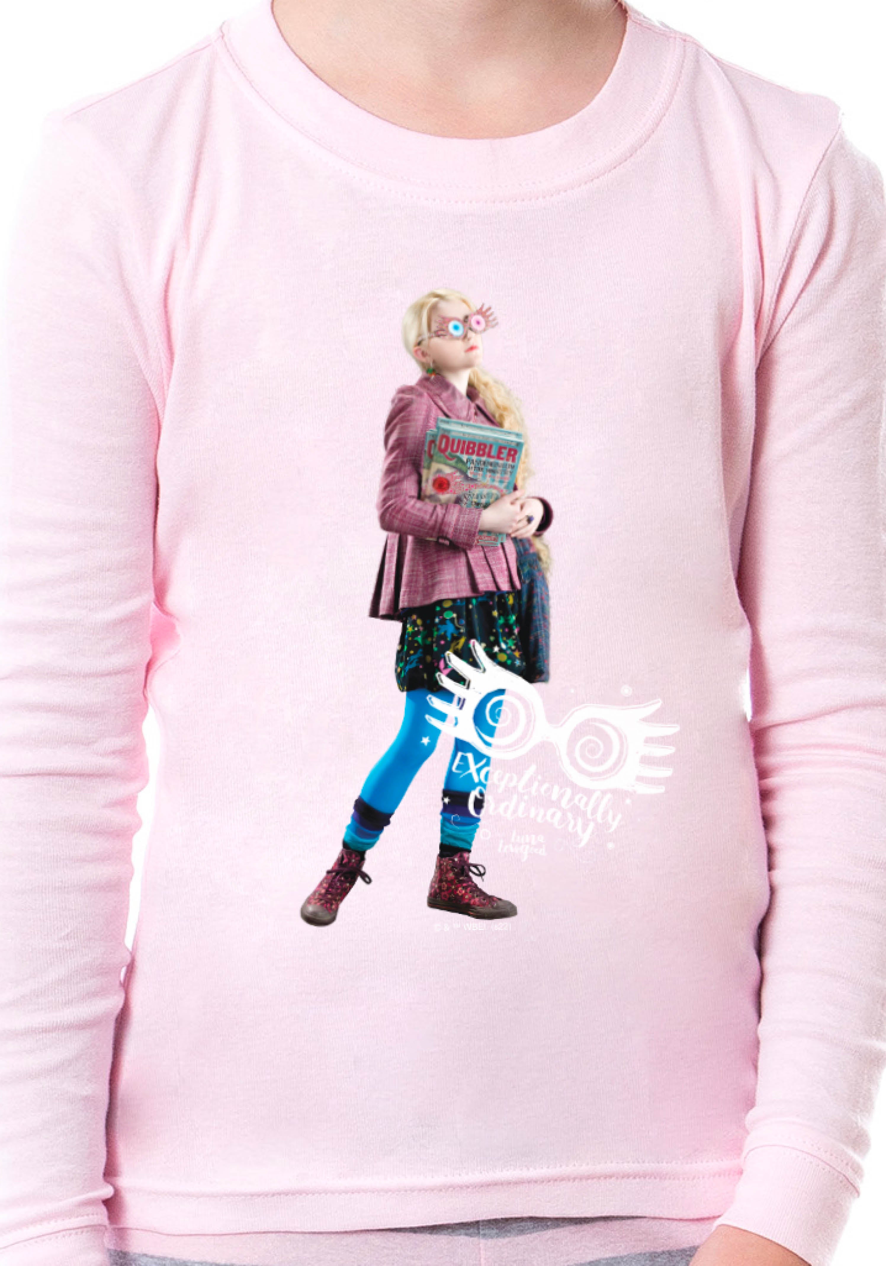 Harry Potter Girls' Character Luna Lovegood Wizarding World Sleep Pajama Set