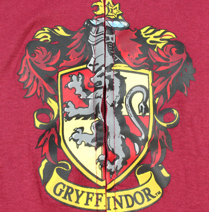 Intimo Harry Potter Baby Pajamas Set Footed Jammies with Beanie Hogwarts House Gryffindor
