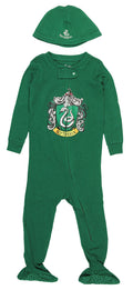 Intimo Harry Potter Baby Pajamas Set Footed Jammies with Beanie Hogwarts House Gryffindor