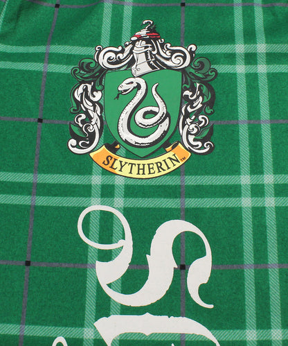 Intimo Harry Potter Big Boys Houses Plaid Pajama Lounge Pants (Slytherin, 6/7)