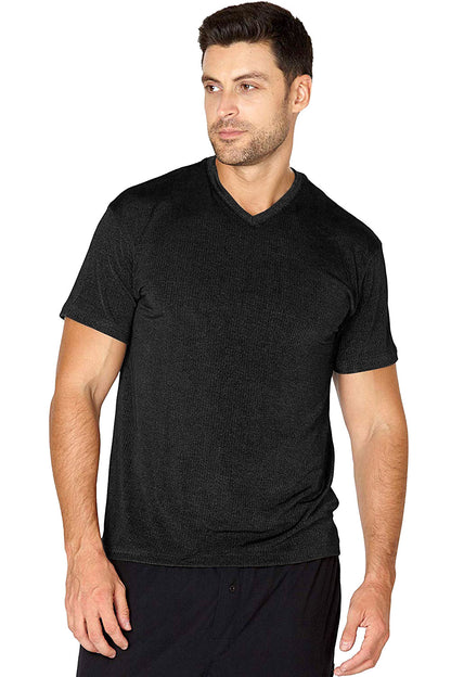 INTIMO Mens Quick Dry Drop Needle Polyester Knit T Shirt
