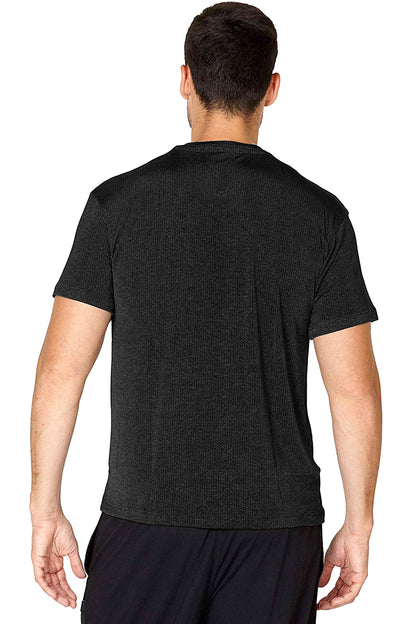 INTIMO Mens Quick Dry Drop Needle Polyester Knit T Shirt