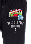 Nickelodeon Mens' Blue's Clues What's in Your Notebook Sleep Pajama Pants
