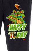Teenage Mutant Ninja Turtle Men's Happy Pi Day Pizza Loungewear Pajama Pants
