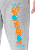 Nickelodeon Men's SpongeBob SquarePants Bubble Logo Loungewear Sleep Bottoms Pajama Pants