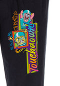 Nickelodeon Men's SpongeBob SquarePants Football Touchdown Loungewear Sleep Bottoms Pajama Pants