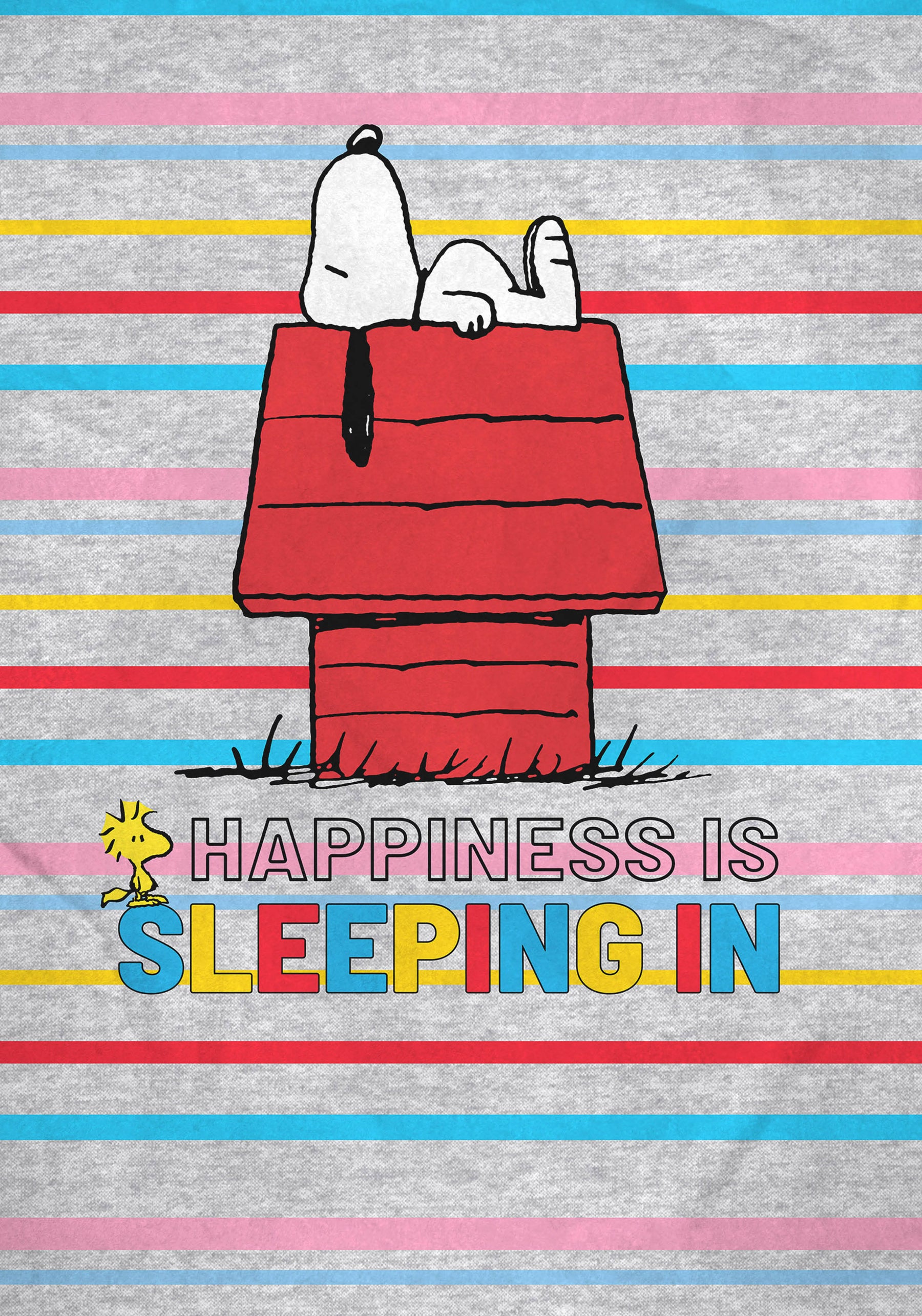 Intimo Peanut Women' Snoopy and Woodtock Lazy Day Sleep Pajama