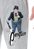 DC Comics Men's Batman Villains The Penguin Character Loungewear Sleep Pajama Pants