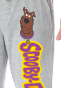 Scooby Doo Men's Scooby-Doo Head Cartoon Script Logo Loungewear Sleep Bottoms Pajama Pants