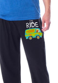 Scooby-Doo Mens' The Gang Ride Mystery Machine Pajama Set Shirt Pants