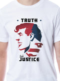 DC Comics Mens' Superman Silo Truth Justice Sleep Pajama Set Shirt Pant