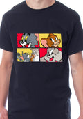 Tom And Jerry Men's Classic Characters Logo Sleep Pajama Set
