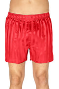 INTIMO Mens Silk Tripe Jacquard Boxer